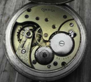   40mm OMEGA Chronograph Pocket Watch Marked 0900 Silver (parts)?  