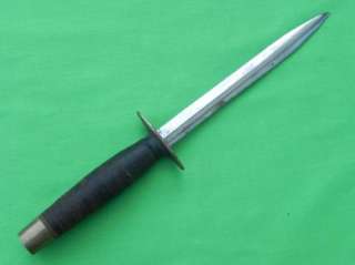 US WW2 Custom Hand Made THEATER Stiletto Fighting Knife & Sheath 