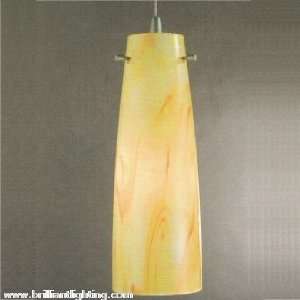  Sinclair IV   yellow amber flake / silver / 24 inch stem 