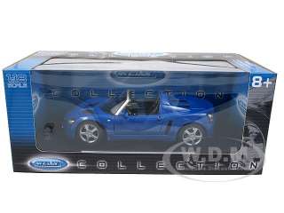 2001 OPEL SPEEDSTER BLUE 1:18 DIECAST MODEL CAR  
