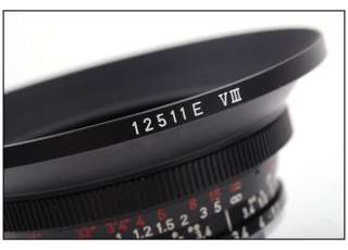 Leica Super Angulon R 21mm f/3.4 w/12511E VIII hood  