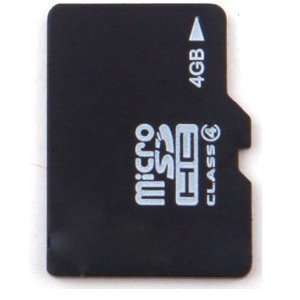  (HK) 4GB Micro SD SDHC TransFlash TF Memory Card With Card 