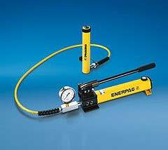 Enerpac SCR 1010H 10 Ton High Pressure Hand Hydraulic Pump / Cylinder 