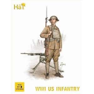  US Infantry (104) 1/72 Hat Toys & Games