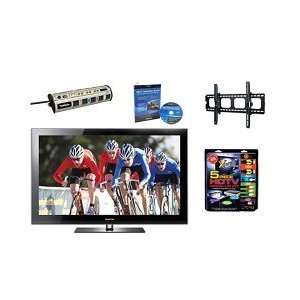  Samsung PN50B550 HDTV + Hook up Kit + Power Protection 
