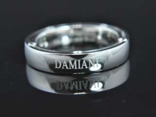 Por Damiani de Brad Pitt el anillo de la alianza de boda de diamante 
