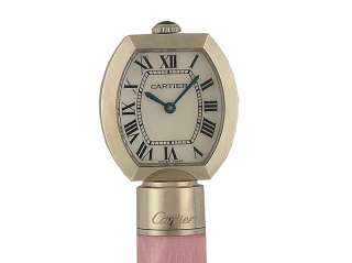 Cartier Mini Stylo Bille Kugelschreiber m.Uhr Limitiert Unbenutzt orig 