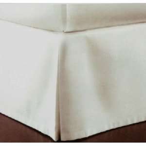   : Charter Club Damask Solid 500T White Queen Bedskirt: Home & Kitchen