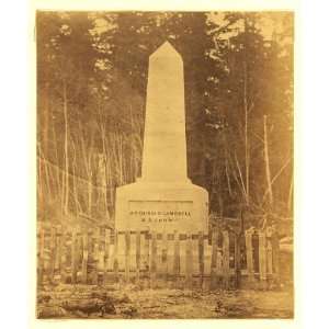  Point Roberts,Archibald Campbell,Boundary monument,1861 