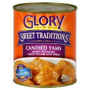 Glory Foods Candied Yams, Package of 12: Grocery & Gourmet Food