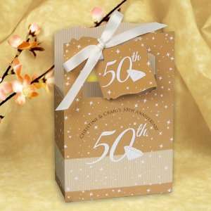  50th Anniversary   Classic Personalized Wedding Anniversary Favor 