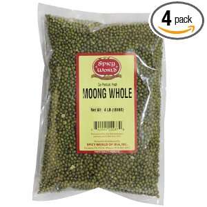 Spicy World Moong Whole, 64 Ounce: Grocery & Gourmet Food