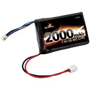  Dynamite 7.4V 2000mAh 2S 20C LiPo Battery Mini T, Mini 