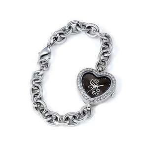  MLB Chicago White Sox Watch   Heart Shaped: Sports 