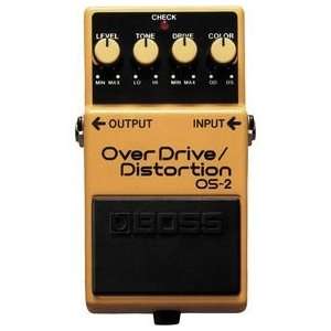  Boss OS 2 Overdrive/Distortion Pedal Musical Instruments
