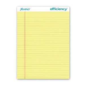    13 Pack AMPAD EVIDENCE LEGAL PAD CANARY 8.5X11.75 