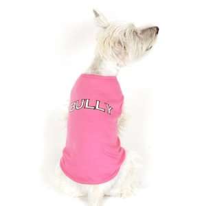   Dog T Shirt   Bully Dog T Shirt   Pink   XX Small (XXS): Everything