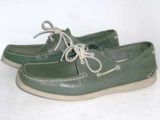 TOMMY BAHAMA 12 M MIDNIGHT BOAT SHOES $185  