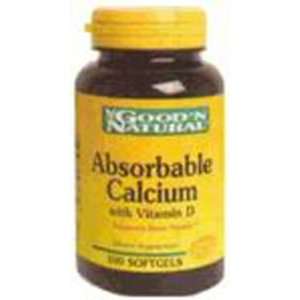  6272 Supplement Calcium Absorbable Softgels 100 Per Bottle 