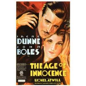  The Age of Innocence (1934) 27 x 40 Movie Poster Style A 