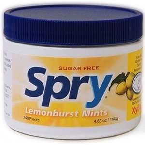  Spry Xylitol Mints Lemon Blast LOZ (240 ) Health 