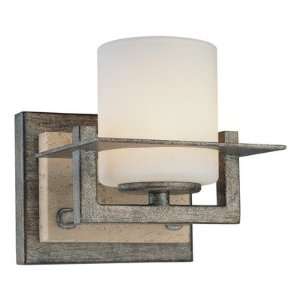Minka Lavery 6461 273, Compositions Glass Wall Sconce Lighting, 1 