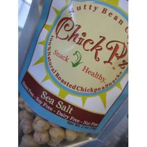 Nutty Bean Co. Chickpz Sea Salt, 2 Oz Bags:  Grocery 