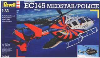 Revell G Germany Eurocopter EC145 MEDSTAR / Police Helicopter model 