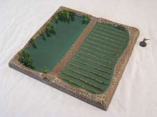Terrain for Wargames 15mm Vietnam Rice Paddy Style 6   New  