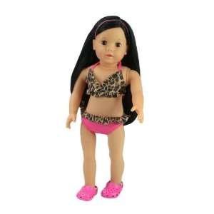   Bikini, Doll Swim Suit  Fits 18 Inch American Girl Dolls: Toys & Games