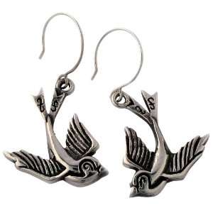    Femme Metale Love Birds Earrings: Femme Metale Jewelry: Jewelry