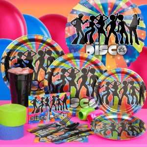  70s Disco Standard Party Pack for 16 Party Supplies: Toys 