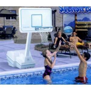    Dunn Rite Splash and Slam Pool Basketball Set: Toys & Games
