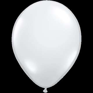 25 16 Round Diamond Clear Qualatex Balloons Big Latex  
