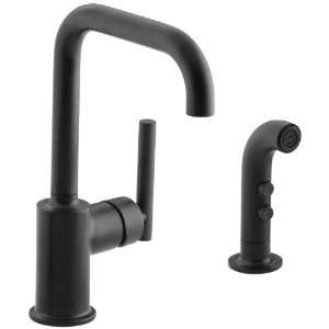  KOHLER K 7511 BL Purist Secondary Swing Spout with Spray 