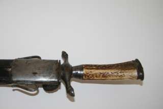 BAROQUE HUNTING KNIFE HIRSCHFÄNGER, c. 1760  