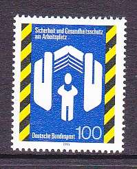Germany 1773 MNH 1993 Health Safety in Workplace Issue  