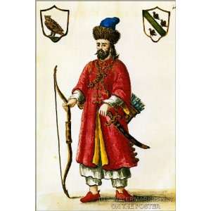  Marco Polo in Tartar Costume   24x36 Poster Everything 