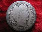 1911 D Barber Silver Dime, Nice Original Coin Low Cost