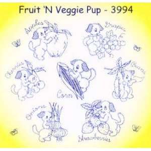  8079 PT W Fruit N Veggie Pup by Aunt Marthas 3994 Arts 