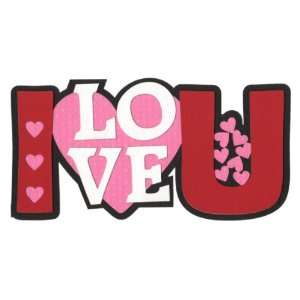  I Love You Laser Die Cut Arts, Crafts & Sewing