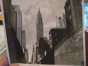 1940s Chrysler Bldg New York City Skyline NYC Photo  