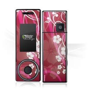  Design Skins for Samsung X830   Pink Flower Design Folie 