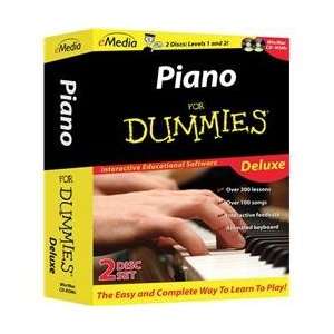  Emedia Piano For Dummies Deluxe 2 Cd Rom Set Software