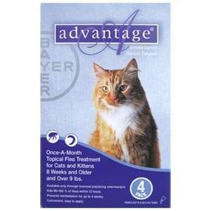    4 Month Supply Advantage for Cats Over 18 lbs