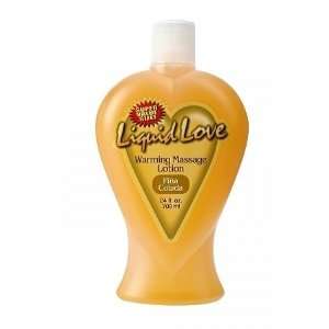  Liquid Love Warming Massage Oil Large 24oz Pina Colada 