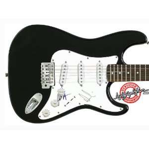  DISTURBED Autographed Guitar & Signed COA 