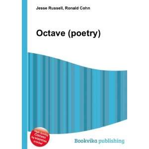  Octave (poetry) Ronald Cohn Jesse Russell Books