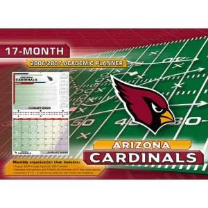   : Arizona Cardinals 8x11 Academic Planner 2006 07: Sports & Outdoors