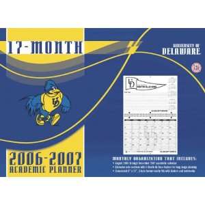   Fightin Blue Hens 8x11 Academic Planner 2006 07: Sports & Outdoors